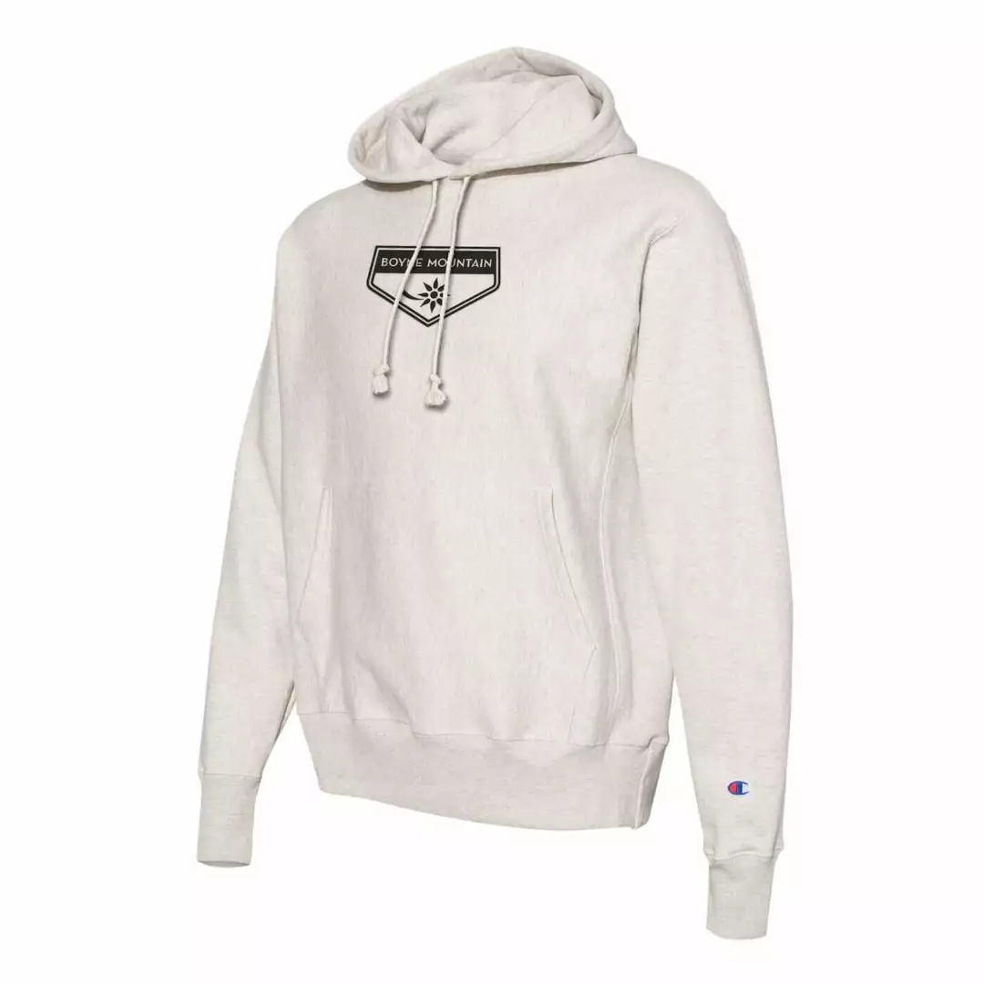 Champion Hoodie Logo Boyne Mountain Eco Powerblend 2 6 Champion Boyne Mountain Eco Powerblend 2 Logo Hoodie