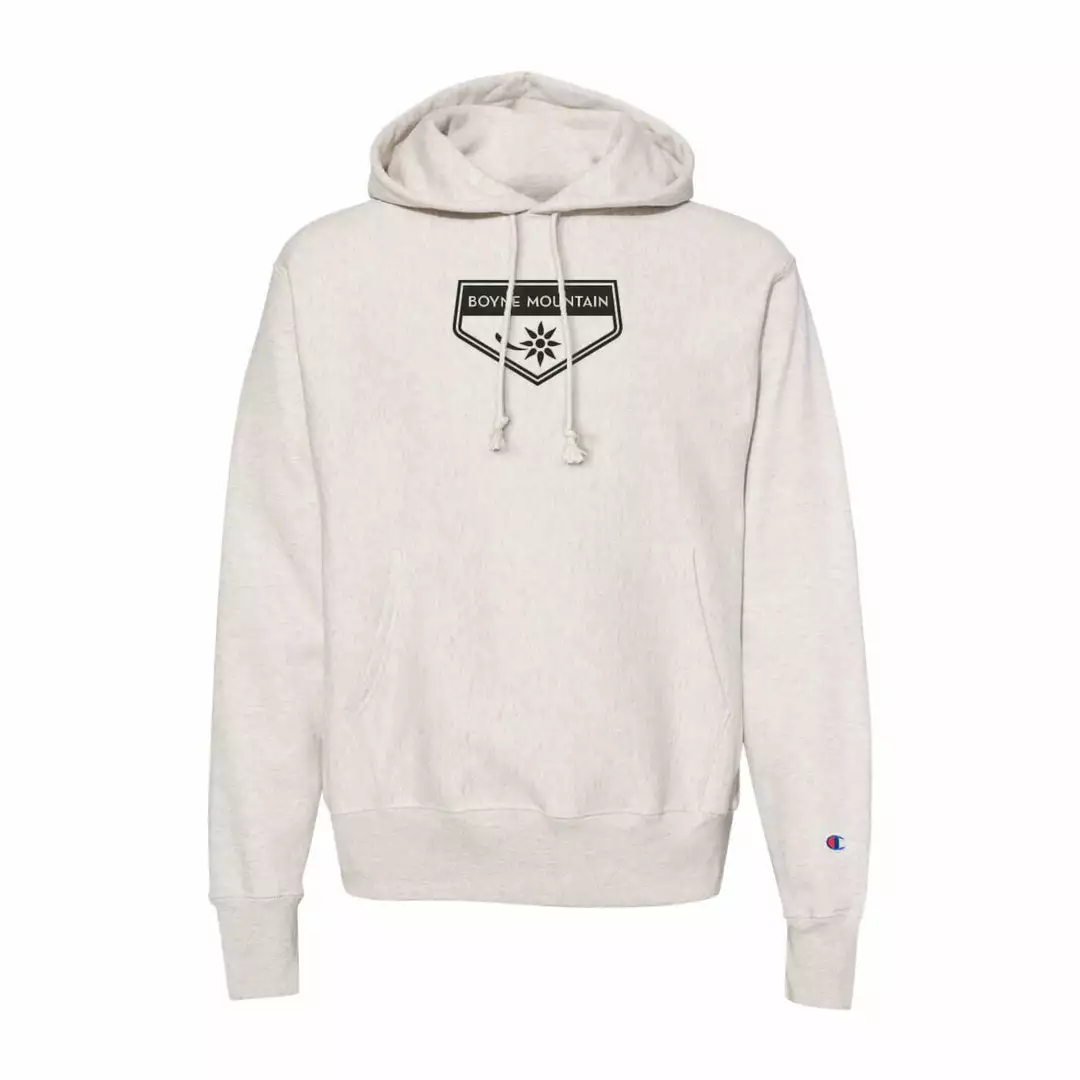 Champion Hoodie Logo Boyne Mountain Eco Powerblend 2 7 Champion Boyne Mountain Eco Powerblend 2 Logo Hoodie