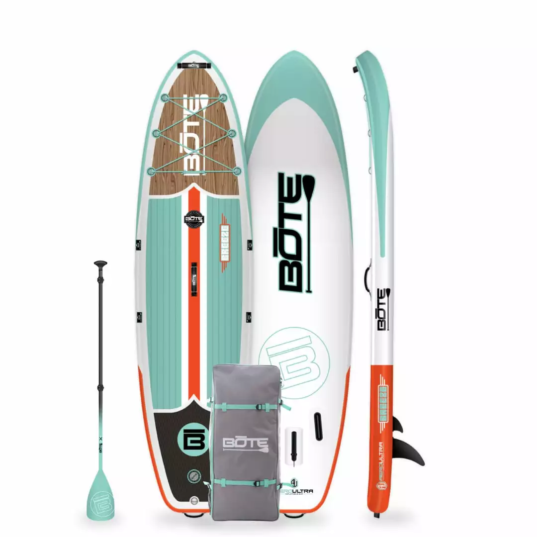 Bote Paddle Board Breeze Stand Up Inflatable Aero 4 Bote Breeze Aero Inflatable Stand Up Paddle Board