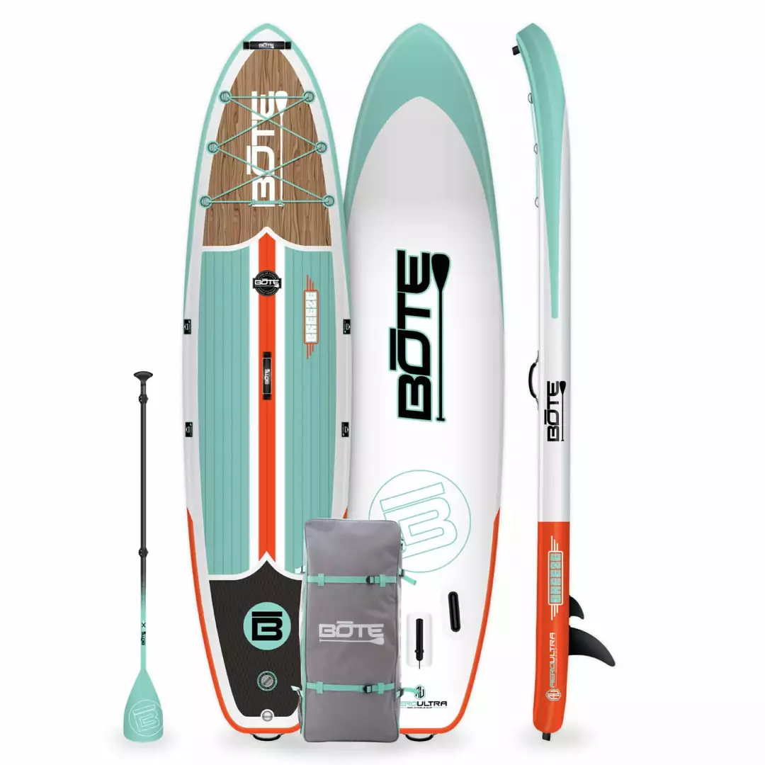Bote Paddle Board Breeze Stand Up Inflatable Aero 3 Bote Breeze Aero Inflatable Stand Up Paddle Board
