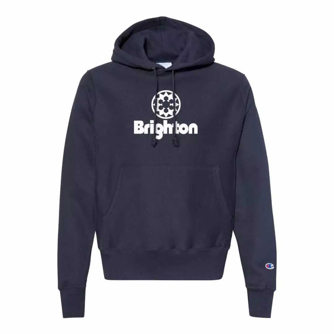Champion Hoodie Logo Brighton Eco Powerblend 2 7 Champion Brighton Eco Powerblend 2 Logo Hoodie