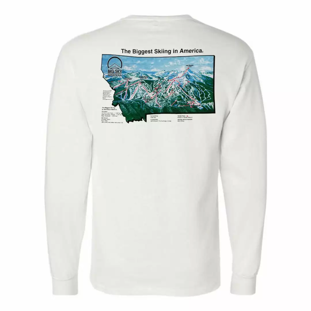 Champion Tee Trailmap Big Sky Long Sleeve Full Color 5 Champion Big Sky Full Color Trailmap Long Sleeve Tee