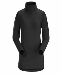 Womens Arcteryx Women's Rho LT Zip Neck