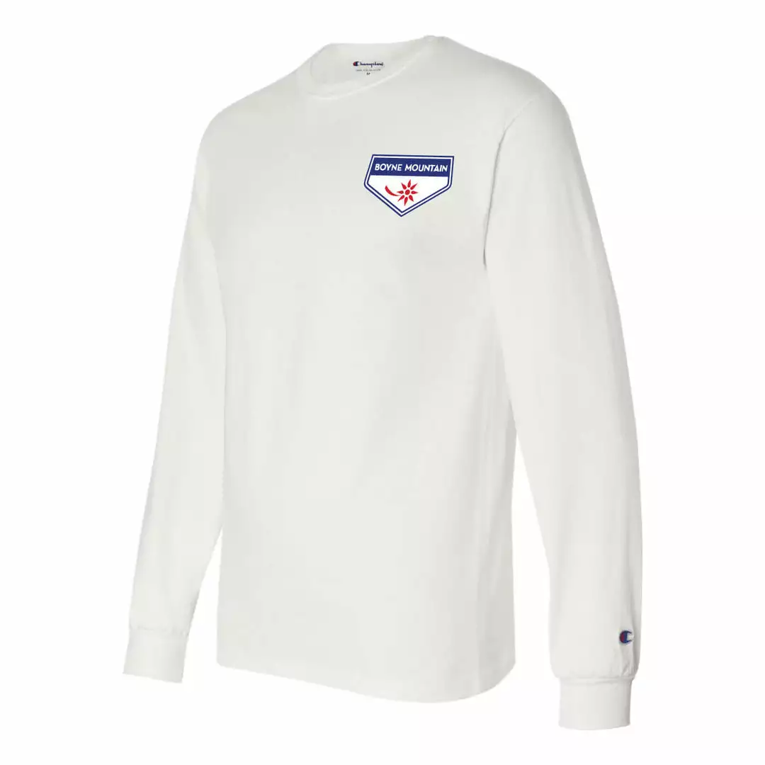 Champion Women Tee Trailmap Long Sleeve Boyne Mountain Full Color 4 Champion Womens Boyne Mountain Full Color Trailmap Long Sleeve Tee