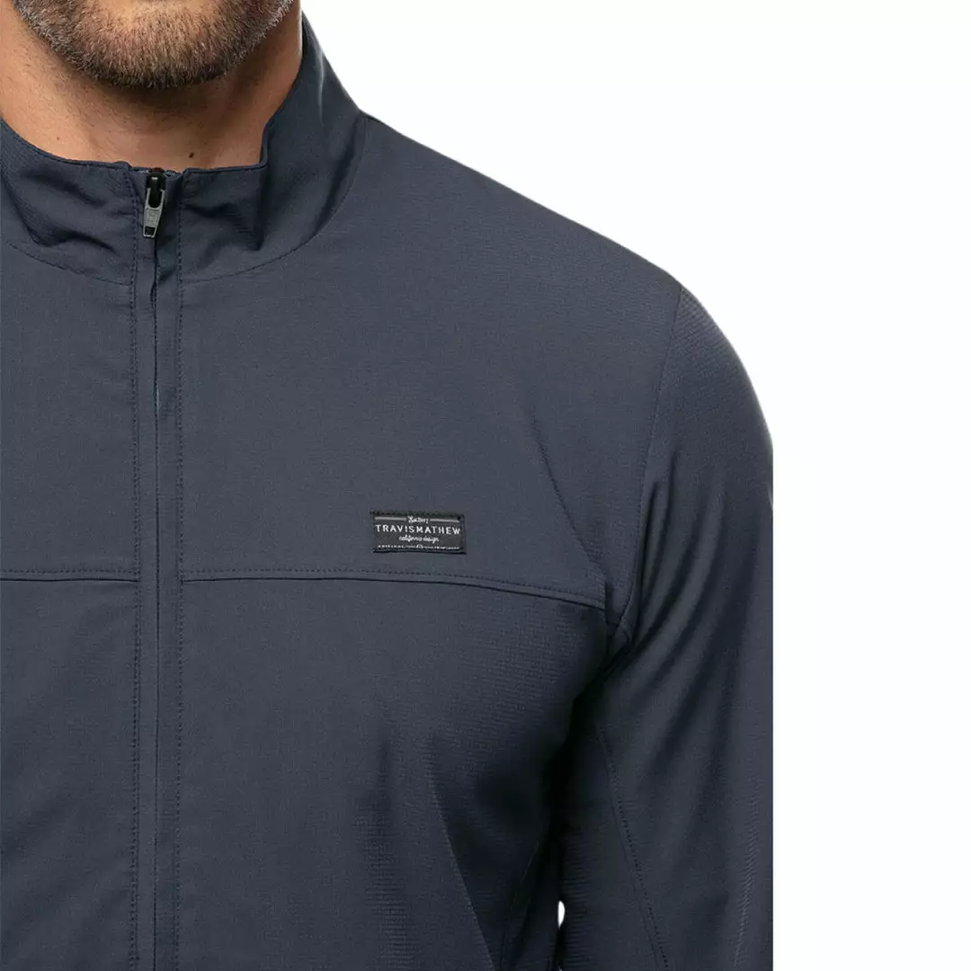 Travis Mathew Crystal Cove Men' Jacket 2.0 Full Zip 9 Travis Mathew Men's Crystal Cove 2.0 Full Zip Jacket