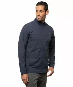 Travis Mathew Crystal Cove Men' Jacket 2.0 Full Zip 14 Travis Mathew Men's Crystal Cove 2.0 Full Zip Jacket