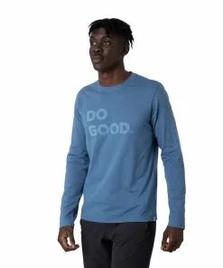 Mens Cotopaxi Men's Long Sleeve Do Good T-Shirt