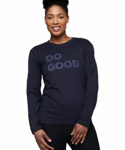 Womens Cotopaxi Women's LS Do Good T-Shirt
