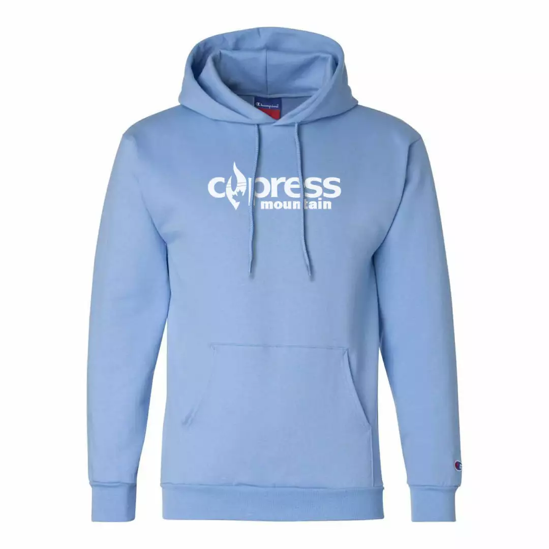 Champion Hoodie Logo Cypress Mountain Eco Powerblend 2 3 Champion Cypress Mountain Eco Powerblend 2 Logo Hoodie