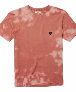 Mens Vissla Men's Capsized Bleach Wash Tee