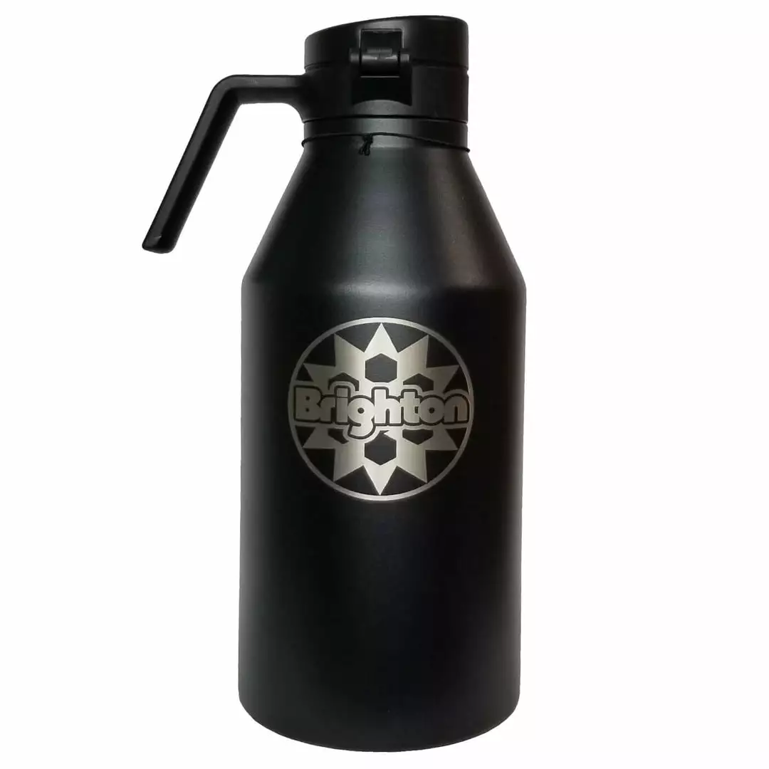Miir Utah Bottle Brighton Growler 64Oz Insulated Vacuum Locking Lid Brighton, 3 Miir Brighton Growler 64oz Vacuum Insulated Bottle With Locking Lid Brighton, Utah