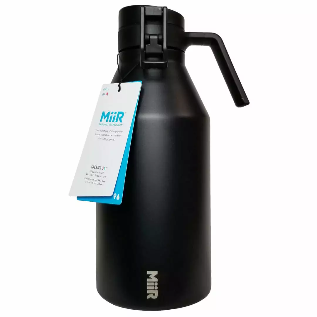 Miir Utah Bottle Brighton Growler 64Oz Insulated Vacuum Locking Lid Brighton, 4 Miir Brighton Growler 64oz Vacuum Insulated Bottle With Locking Lid Brighton, Utah