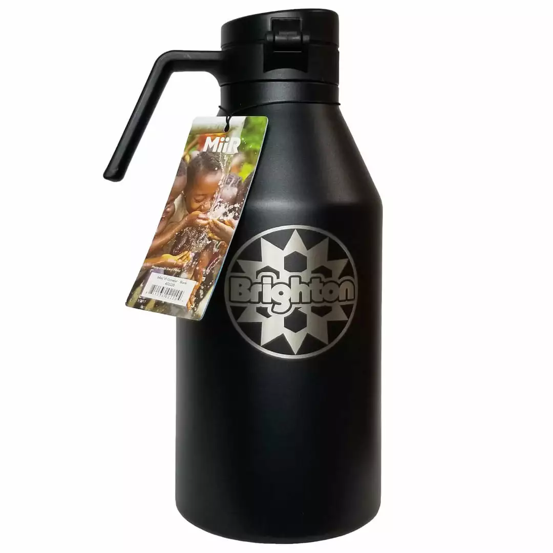 Miir Utah Bottle Brighton Growler 64Oz Insulated Vacuum Locking Lid Brighton, 5 Miir Brighton Growler 64oz Vacuum Insulated Bottle With Locking Lid Brighton, Utah