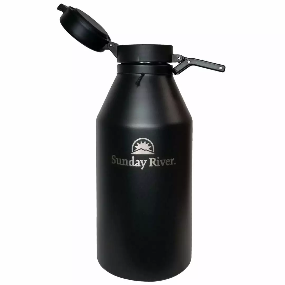 Miir Sunday River, Bottle 64Oz Locking Lid Vacuum Insulated Maine Sunday River Growler 6 Miir Sunday River, Maine Sunday River Growler 64oz Vacuum Insulated Bottle With Locking Lid