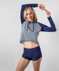 Krimson Klover Women's Helena Long Sleeve Hooded Shirt