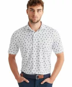 Mens Johnnie-O Men's Exeter Golf Polo