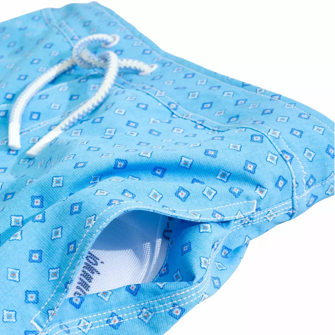 Johnnie-O Men Men' Swimtrunk Biscayne 4 Johnnie-O Men's Biscayne Swimtrunk Mens