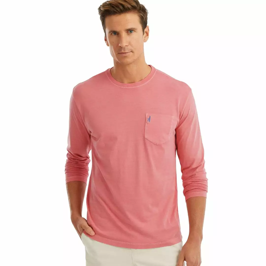 Brennan Johnnie-O Men Men' Tee Long Sleeve 4 Johnnie-O Men's Brennan Long Sleeve Tee Mens