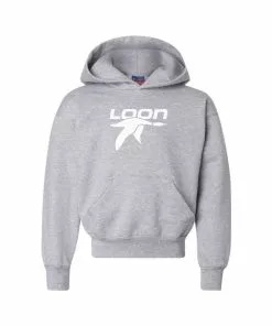 Champion Loon Mountain Logo Youth Powerblend Hoodie