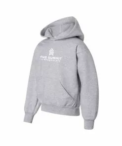 Powerblend Champion The Summit At Snoqualmie Youth Hoodie Logo 14 Champion The Summit At Snoqualmie Logo Youth Powerblend Hoodie