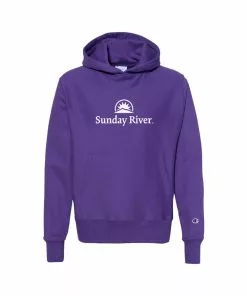 Champion Sunday River, Maine Sunday River Logo Youth Powerblend Hoodie
