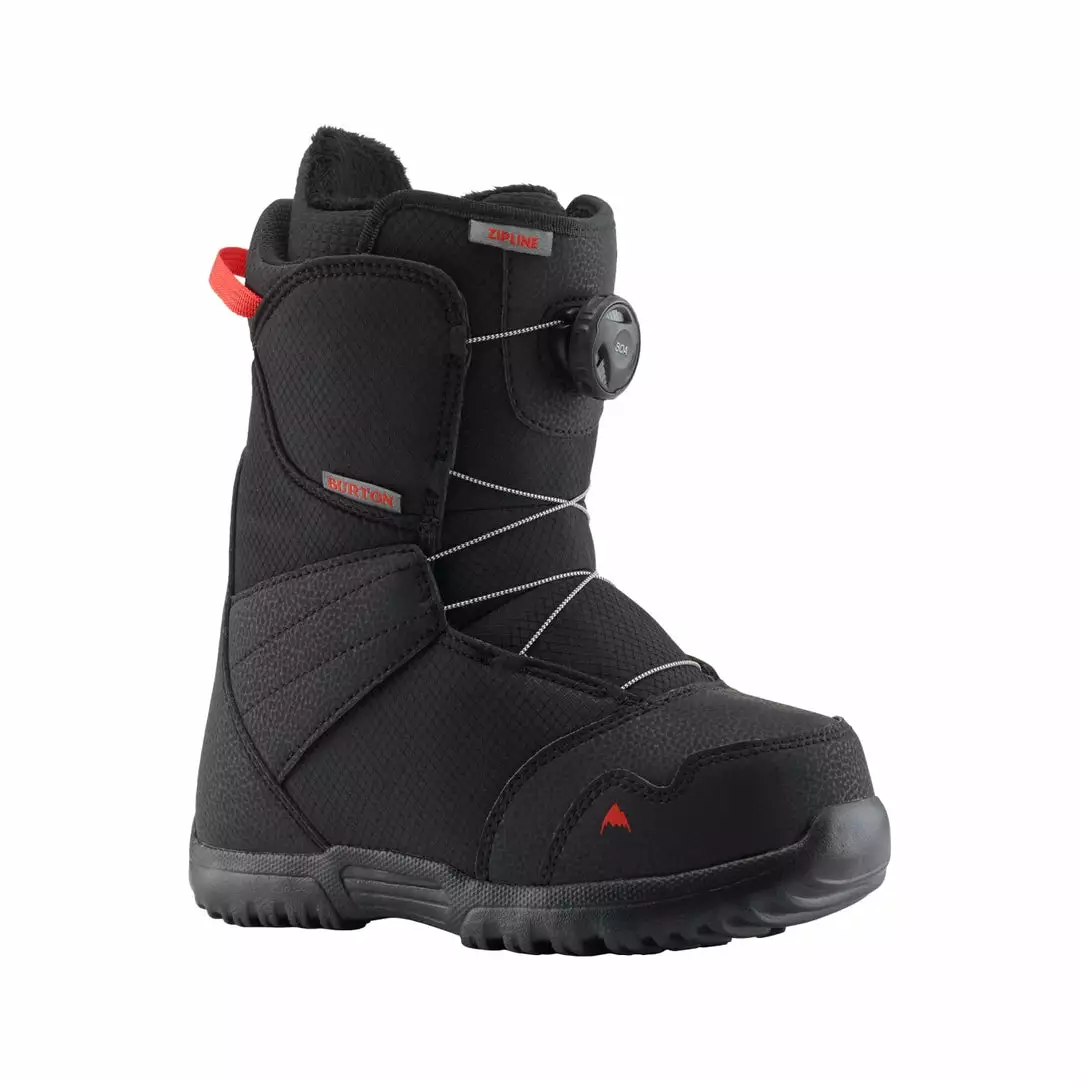 Boa® Burton Zipline Kids' Equipment Boot Snowboard 2022 3 Kids' Burton Zipline BOA® Snowboard Boots 2022 Equipment