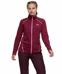 Kari Kari Traa Women Women' Fleece Full-Zip 12 Kari Traa Women's Kari Full-Zip Fleece Womens