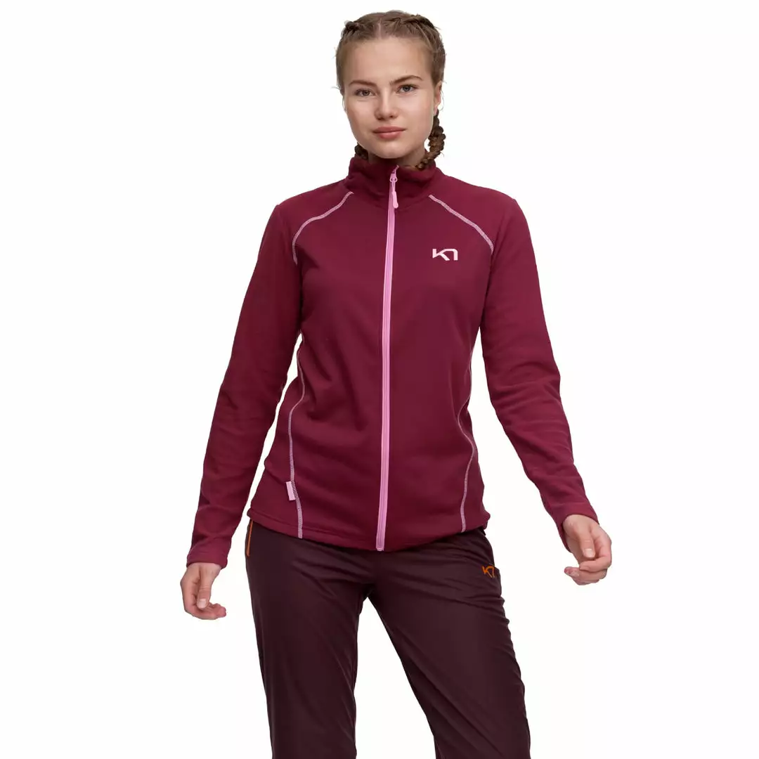 Kari Kari Traa Women Women' Fleece Full-Zip 5 Kari Traa Women's Kari Full-Zip Fleece Womens