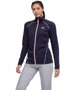 Kari Kari Traa Women Women' Fleece Full-Zip 16 Kari Traa Women's Kari Full-Zip Fleece Womens