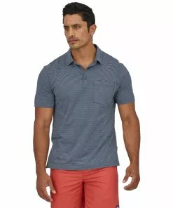 Mens Patagonia Men's Cotton In Conversion Lightweight Polo