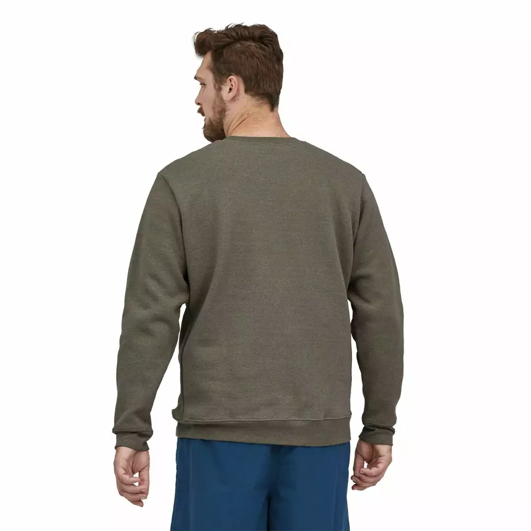 Fitz Roy Patagonia Men Men' Sweatshirt Uprisal Crew Horizona 6 Patagonia Men's Fitz Roy Horizona Uprisal Crew Sweatshirt Mens