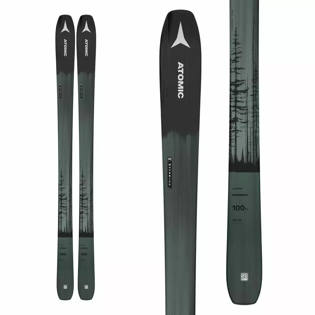 Maverick Atomic Men' Equipment 100 Ti Ski 2022 3 Atomic Men's Maverick 100 TI Ski 2022 Equipment