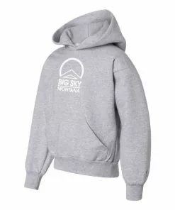 Champion Big Sky Logo Youth Powerblend Hoodie