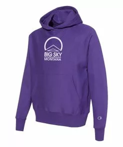 Champion Youth Hoodie Logo Big Sky Powerblend 14 Champion Big Sky Logo Youth Powerblend Hoodie