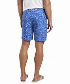 Peter Millar Men Men' Trunk Swim Bottleneck Seaside 7 Mens Peter Millar Men's Seaside Bottleneck Swim Trunk