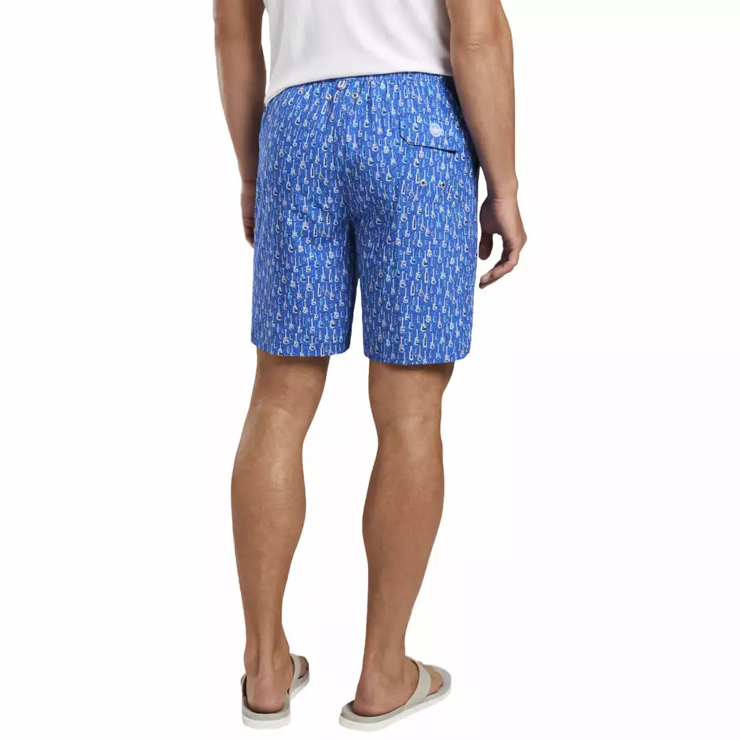 Peter Millar Men Men' Trunk Swim Bottleneck Seaside 5 Mens Peter Millar Men's Seaside Bottleneck Swim Trunk