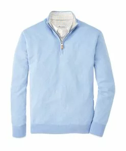 Peter Millar Men's Crown Soft Qtr Zip Sweater