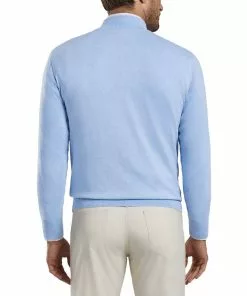 Peter Millar Men's Crown Soft Qtr Zip Sweater