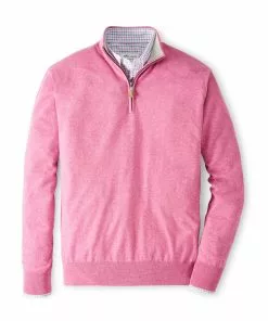 Peter Millar Men's Crown Soft Qtr Zip Sweater