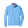 Peter Millar Men's Seaside Natural Touch 1/4 Zip Pullover