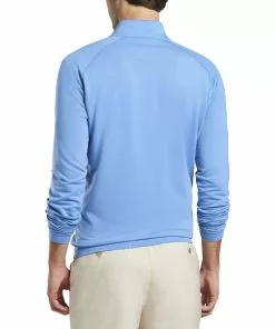 Peter Millar Men's Seaside Natural Touch 1/4 Zip Pullover