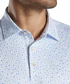 Peter Millar Men's Neon Performance Polo