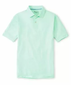 Peter Millar Men's Seaside Natural Touch Polo Mens