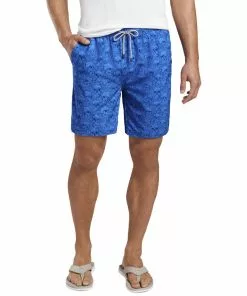 Peter Millar Men's Seaside Skipper Skulls Swim Trunk Mens