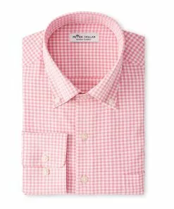 Peter Millar Men's Willie Performance Poplin Sport Shirt Mens