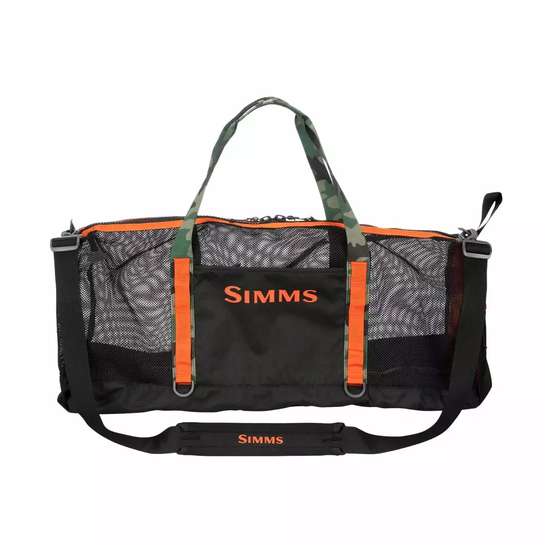 Simm Boyne Outfitter Duffel Bag Challenger Mesh 60L Activity 3 Boyne Outfitters Simms Challenger Mesh Duffel Bag 60L Activities