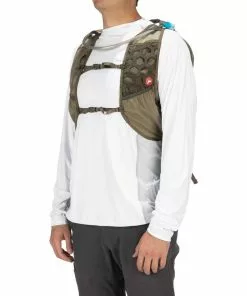 Simms Flyweight Pack Fishing Vest Activities