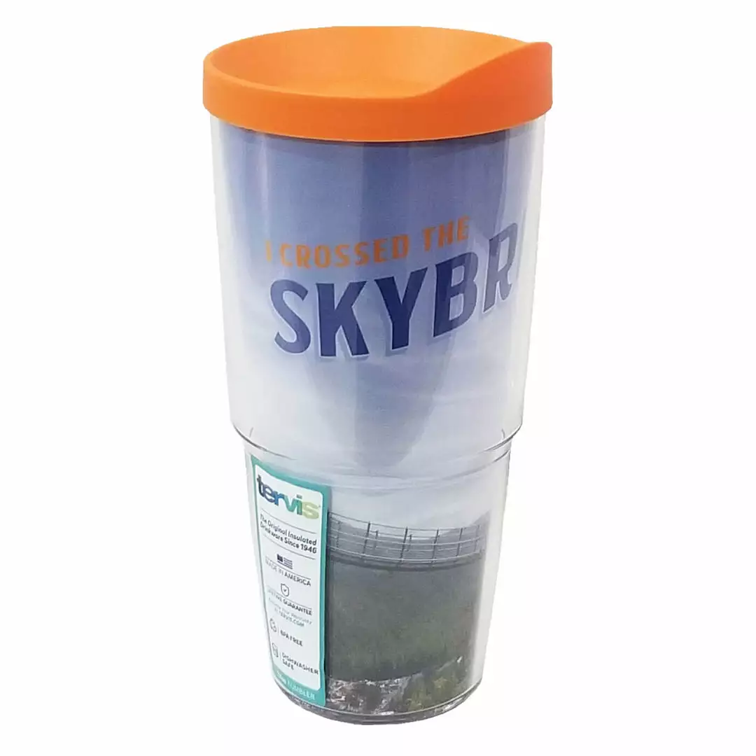 Skybridge Tervi Tennessee Gatlinburg Tumbler Photo Wrap Skylift Park, 24Oz Lid 3 Tervis SkyLift Park, Tennessee Gatlinburg SkyBridge Photo Wrap 24oz Tumbler With Lid