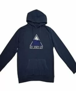 Men's Sugarloaf Logo Red Jacket Pipeline Fleece Pullover Hoodie