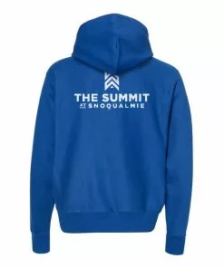 Champion The Summit At Snoqualmie Eco Powerblend 2 Logo Hoodie Womens